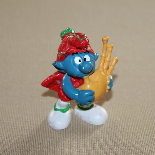 Figurine schtroumpf ecossais - ecossais, /