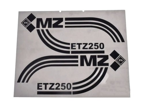 Etz 250 autocollant - mz,