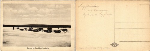 Cpa lycksele lappar - cpa,