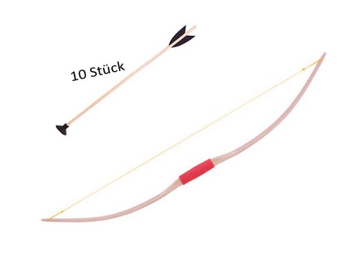 Flèche arc 120cm bois - 120cm, en