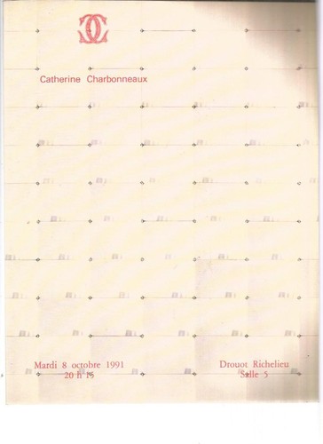 Catalogue charbonneaux art - -,