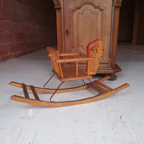 Cheval bascule vintage - bascule, en