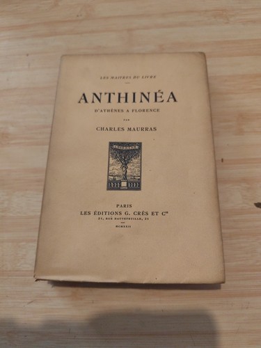 Anthinéa charles maurras - charles,