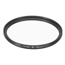 Filtre d'objectif étoile 62mm
