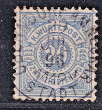 TIMBRE 1875-79 ALLEMAGNE/