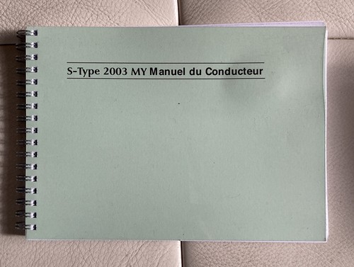 Manuel conducteur jaguar - conducteur,