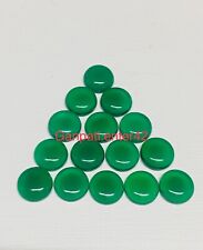 Cabochons Ronds En Onyx Vert