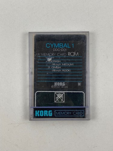 Korg ddc d01 - cymbal, 1