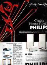 AD PUBLICITE  CHAINE HAUTE FIDELITE PHILIPS