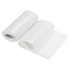 Bande PVC Porte Rideau, 78"(6.5Ft) Long x 7.3"(0.6Ft) Largeur Bande Rideau Blanc