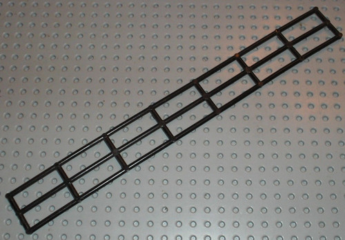 Lego black boat - mast, rigging