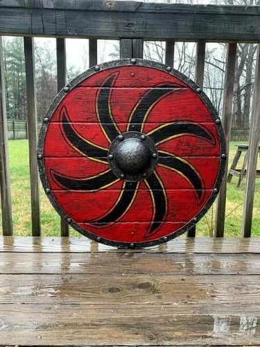 Armure bouclier ronde en - armure, de