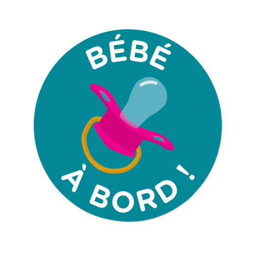 Stickers pour voiture bébé - stickers,