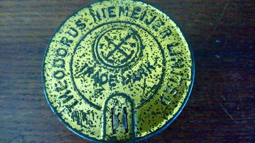 Boîte publicitaire métal