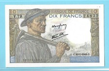 10 FRANCS MINEUR du 20=1=1944