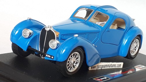 Bugatti atlantic bleu 1936 - ,