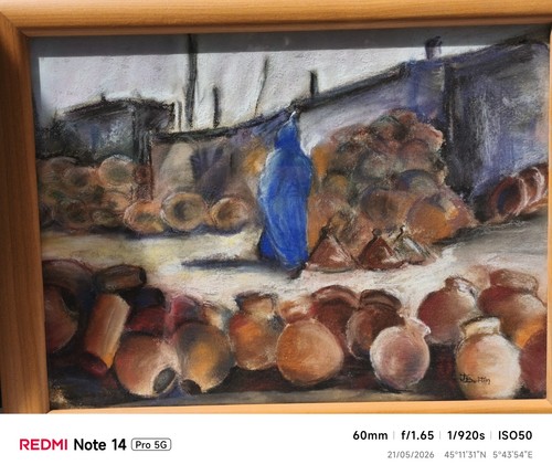 Tableau ancien huile - tableau, peinture