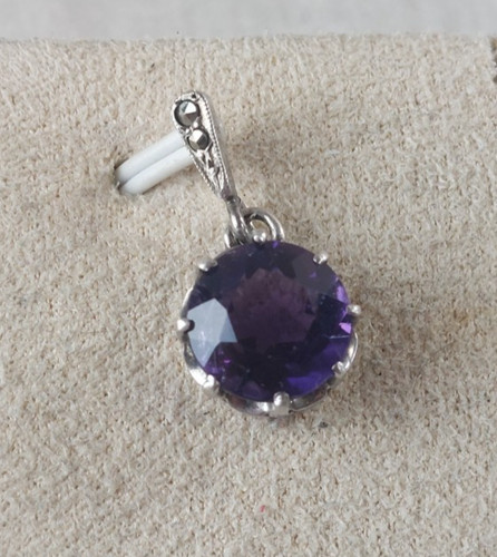 Ancien pendentif pierre - ancien,