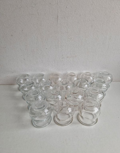 Lot ventouses en verre - en,