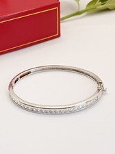 Bracelet jonc argent rhodié 925