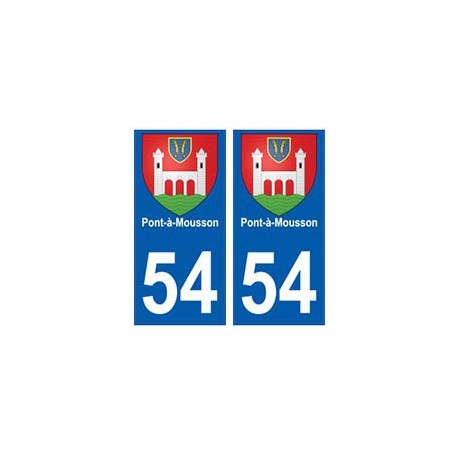 Pont mousson blason - 54,