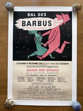 Affiche originale entoilée