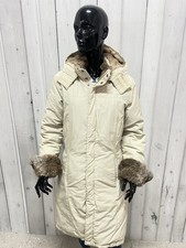 Parka Longue Beige Femme