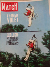 💥 Paris Match n° 916 de 1966 L'Homme oiseau - l'Homme vole