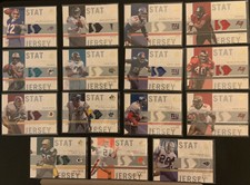 2001 SP Authentic Stat Jersey