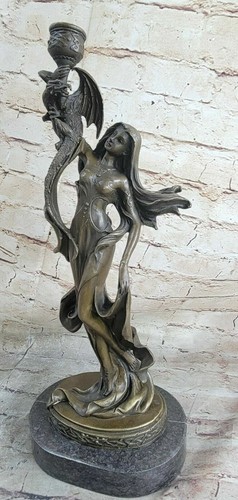 Figurine bronze art déco - art,