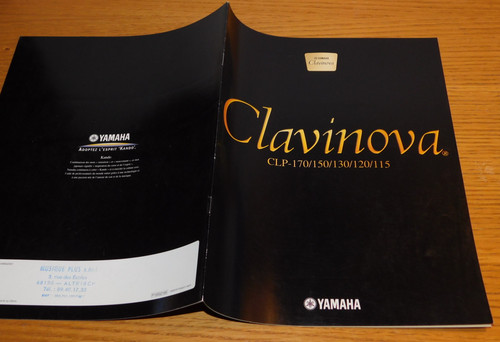 Publicité yamaha clavinova - publicité,