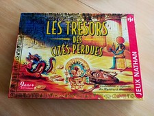  Les trésors des cités perdues jeu Nathan vintage COMPLET  JEU EDUCATIF NATHAN