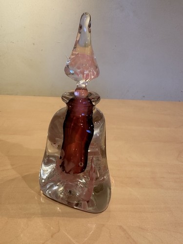 Ancien flacon verre soufflé - flacon,