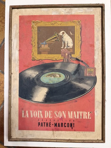Affiche ancienne voix de - voix,