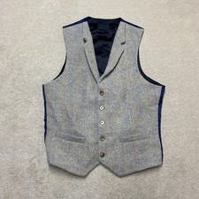 Asos x Harris Tweed Waistcoat