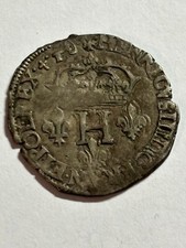 HENRI III : DOUBLE SOLS 1583 P : DIJON : R3
