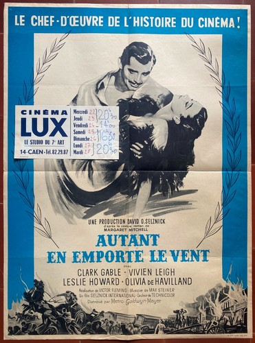 Affiche autant emporte le - affiche, en