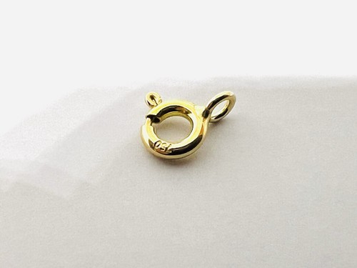 Fermoir bijoux jaune - fermoir,