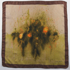 Magnifique foulard vintage "