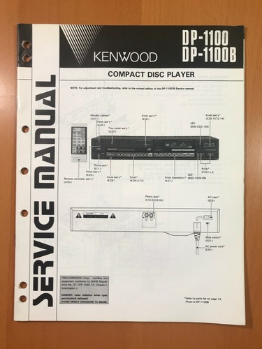 Original service manual - original, &