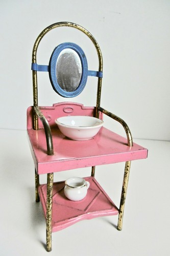 Table toilette tôle de - toilette, en