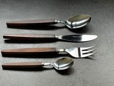 Service de couverts danois scandinaves modernes du milieu du siècle dernier