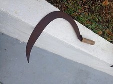 outil ancien faucille serpe outil de coupe D'herbe 