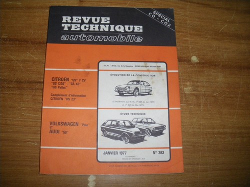 Revue technique rta - technique, vw