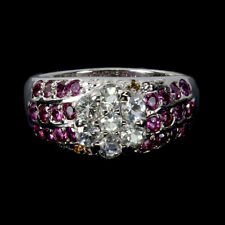 925 Bague en Argent Rond