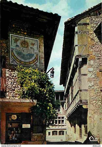 Carte postale pérouges - carte,