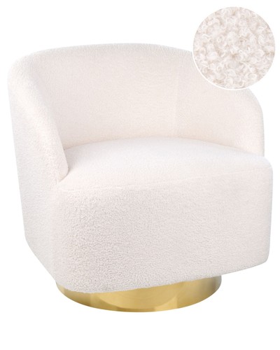 Fauteuil courbe glamour - fauteuil, art
