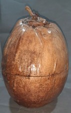 Seau à glacons écologique en noix de coco Togo années 80