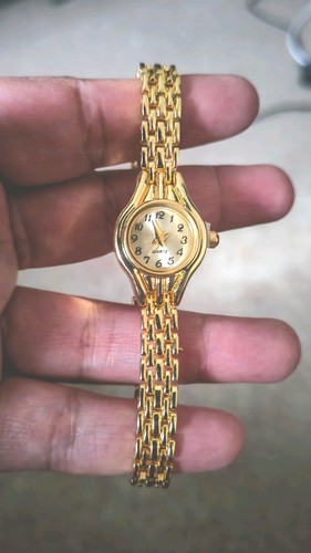 Montre femme dorée - –, quartz