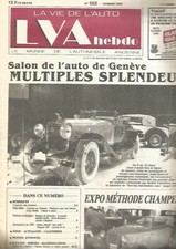 LA VIE DE L'AUTO N°552 SIMCA